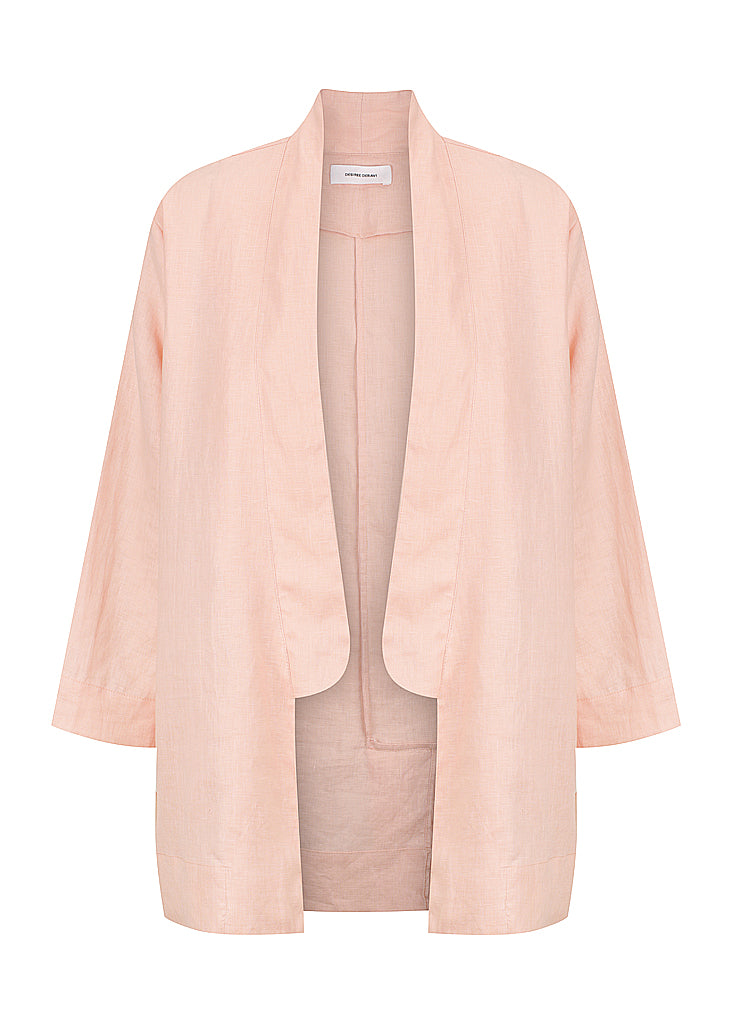 Ruched Triangle Top | Relaxed Blazer | Tailored Trouser