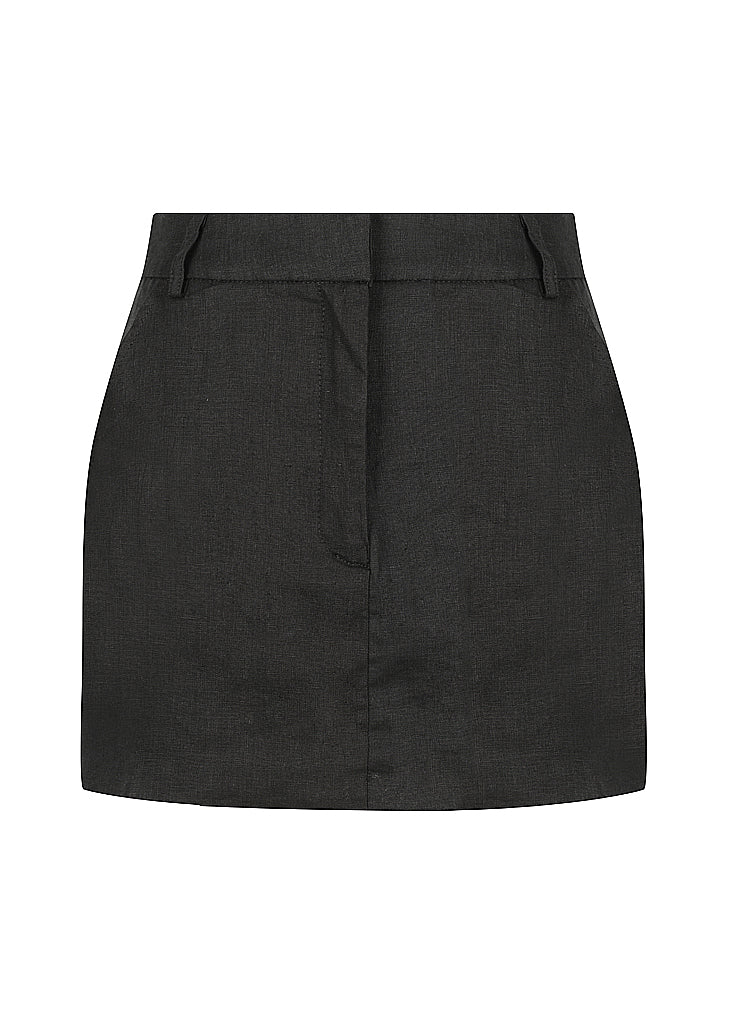 Button Up Vest | Mini Skirt
