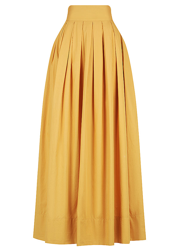 Mustard Maxi Skirt